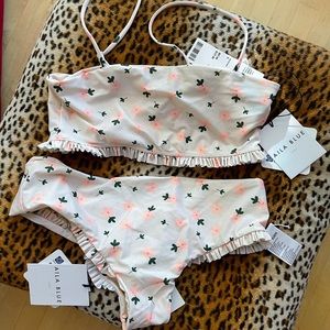 NWT | aila blue | *cosmic floral* bikini